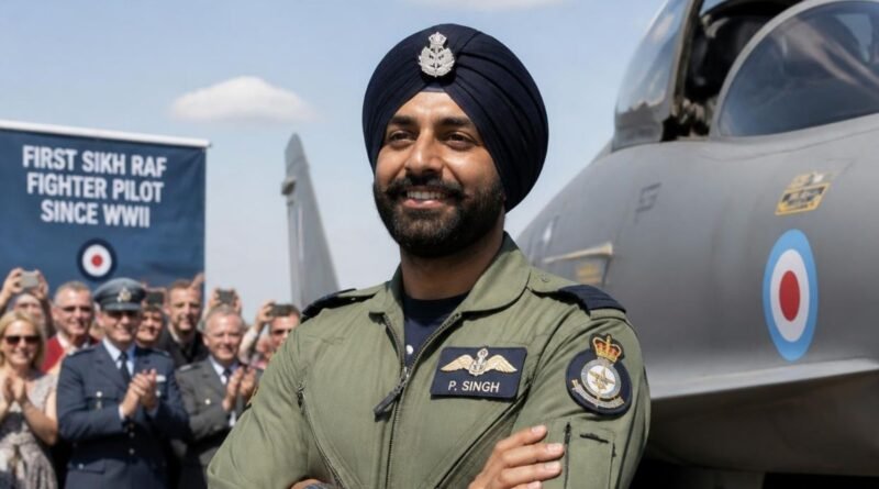 First Sikh RAF Fighter Pilot Since WWII Makes History
