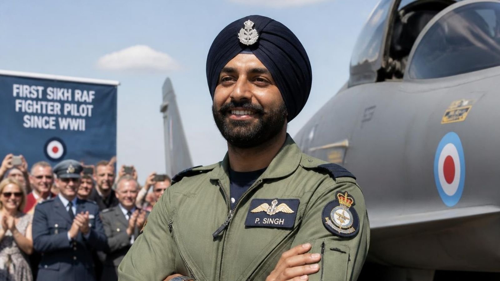First Sikh RAF Fighter Pilot Since WWII Makes History