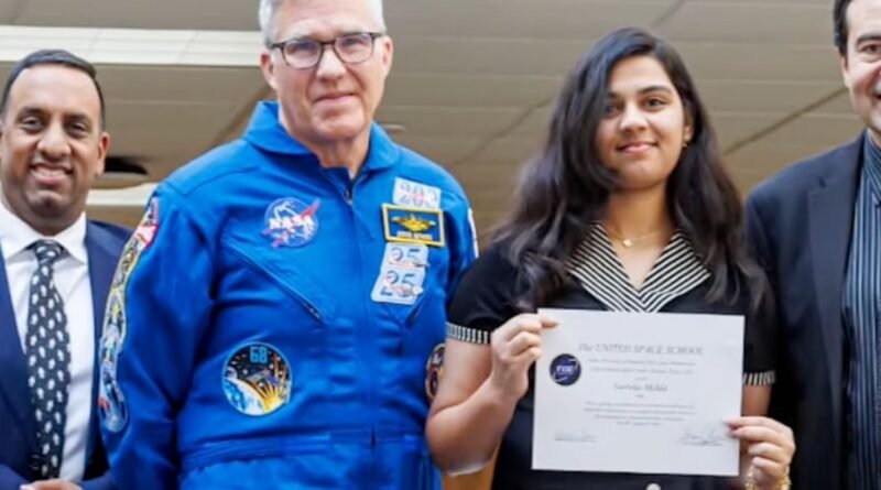 Karnal’s Yashika Mehla Represents India at Houston’s United Space School