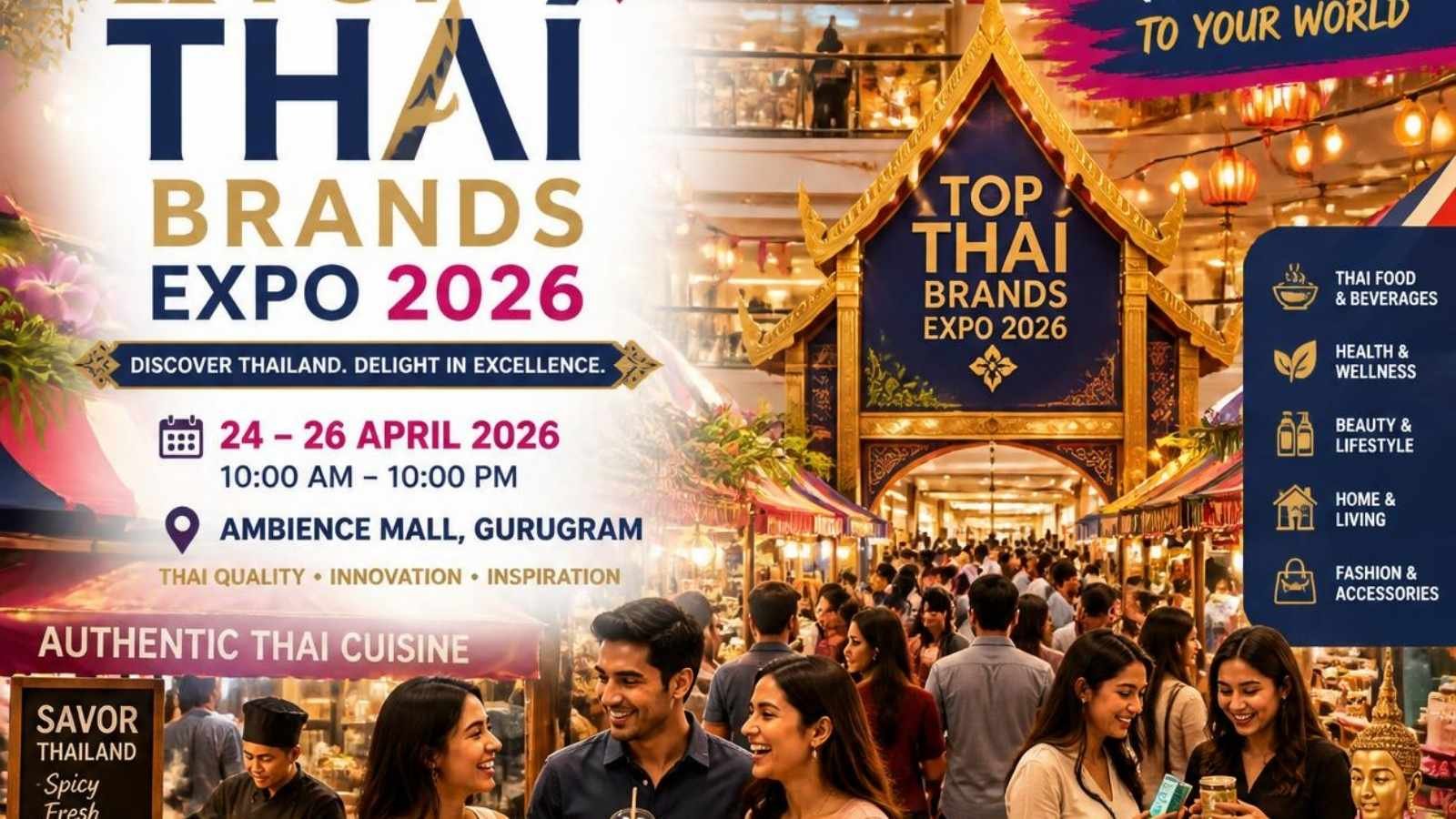 Top Thai Brands Expo 2026: Dates & Venue at Ambience Mall