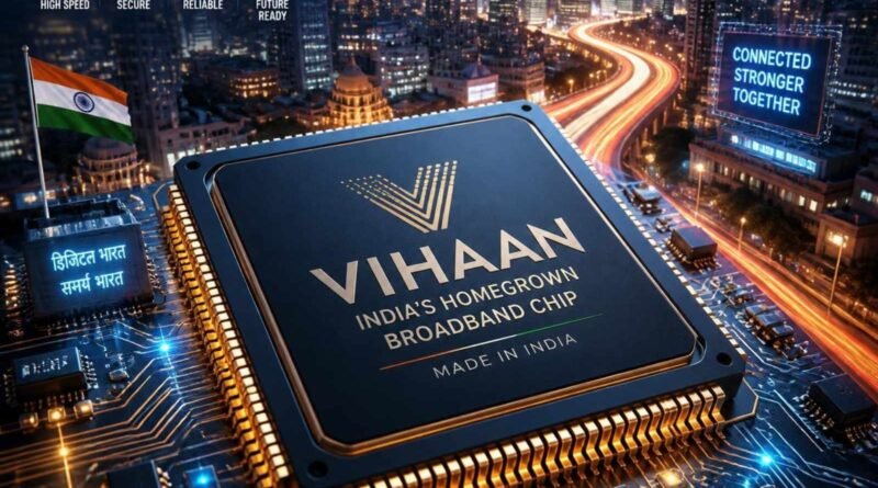 India's Homegrown Broadband Chip VIHAAN Hits Major Milestone