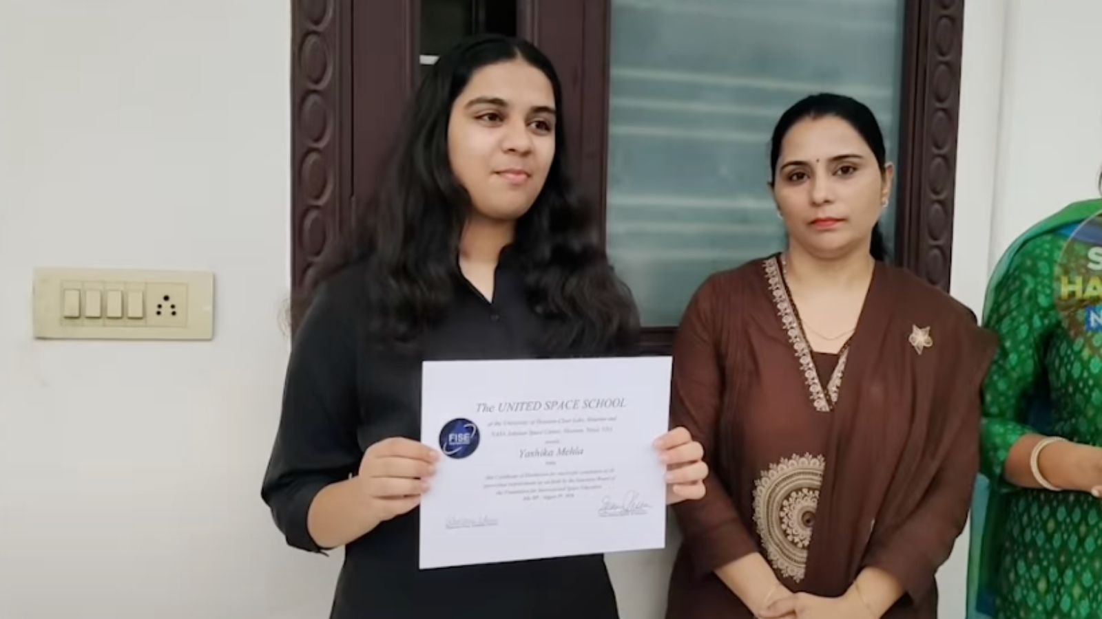 Karnal’s Yashika Mehla Represents India at Houston’s United Space School