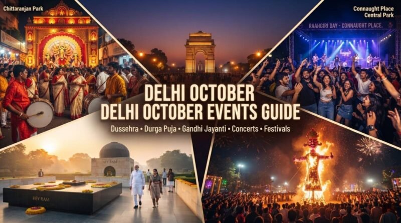 Delhi NCR’s October 2026 Calendar Is Taking Over