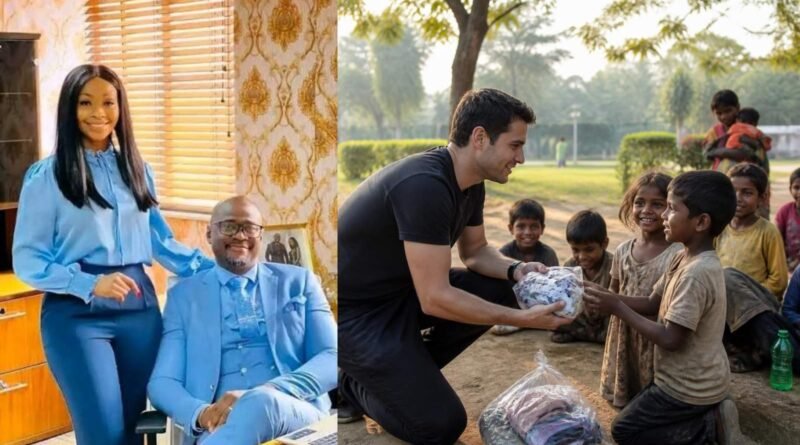 ‘Most importantly, I saw the children smile,’ says Roi Elcorat