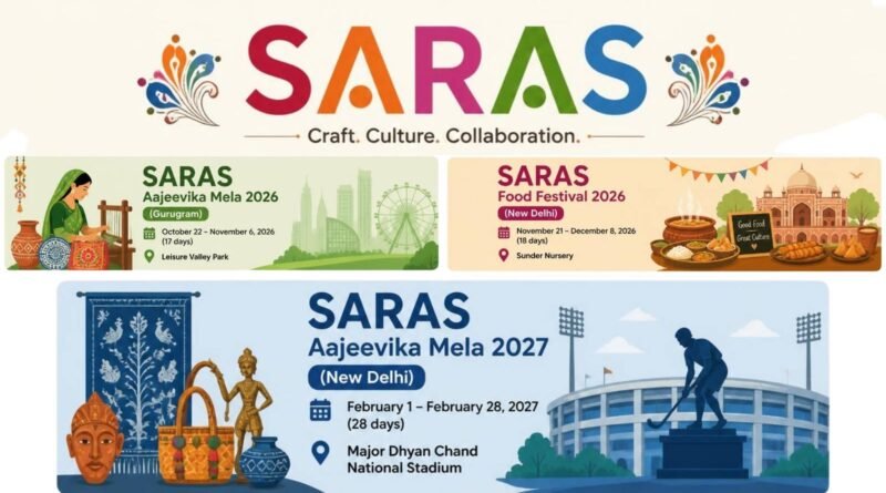 SARAS Aajeevika Mela 2026 NCR: Stalls, Tickets & Ultimate Guide