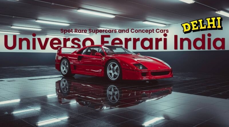 Universo Ferrari: Rare F80 Hypercar Lands in Delhi?