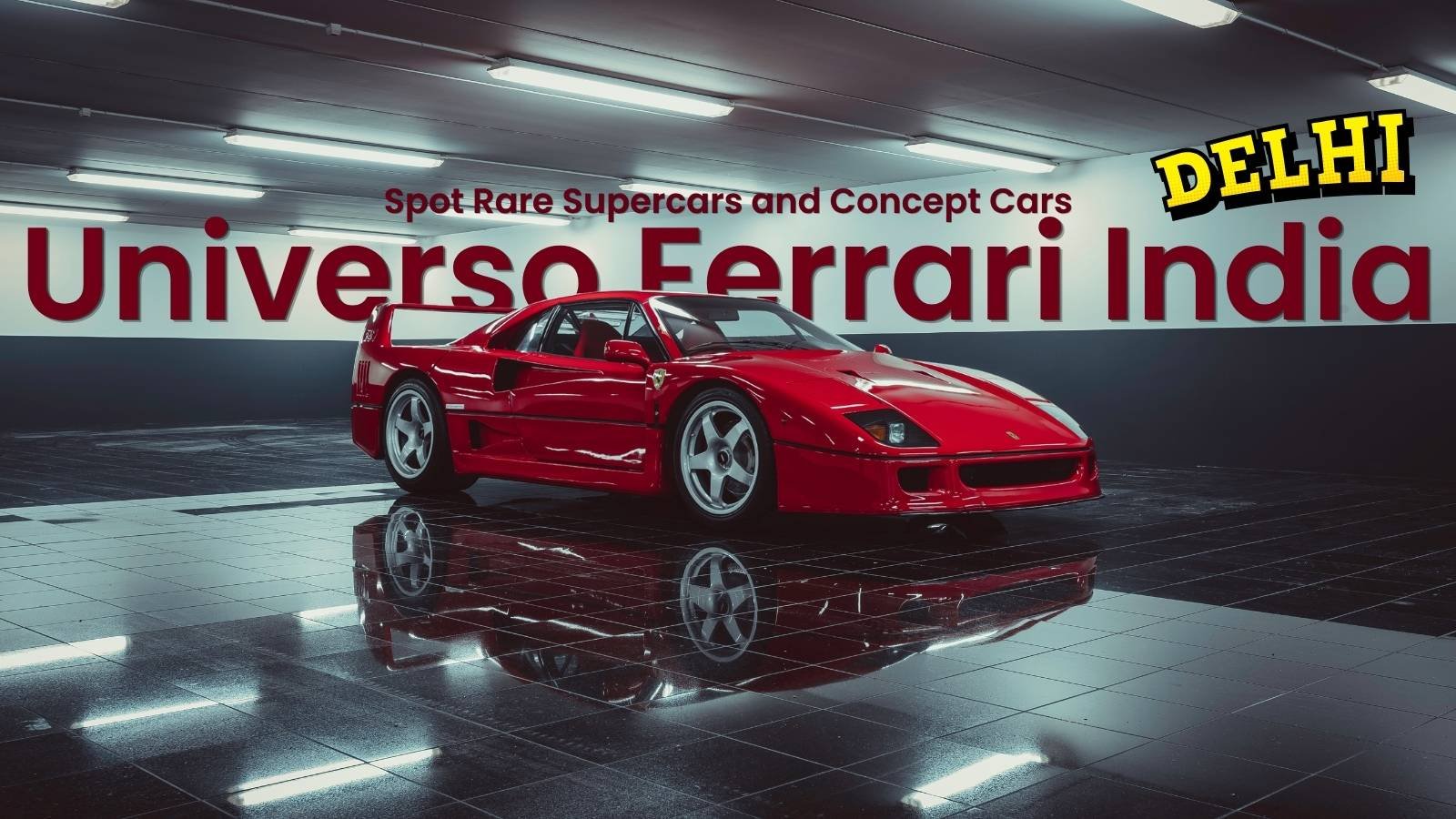 Universo Ferrari: Rare F80 Hypercar Lands in Delhi?
