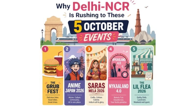 Why Delhi-NCR Is Rushing to These 5 October Events