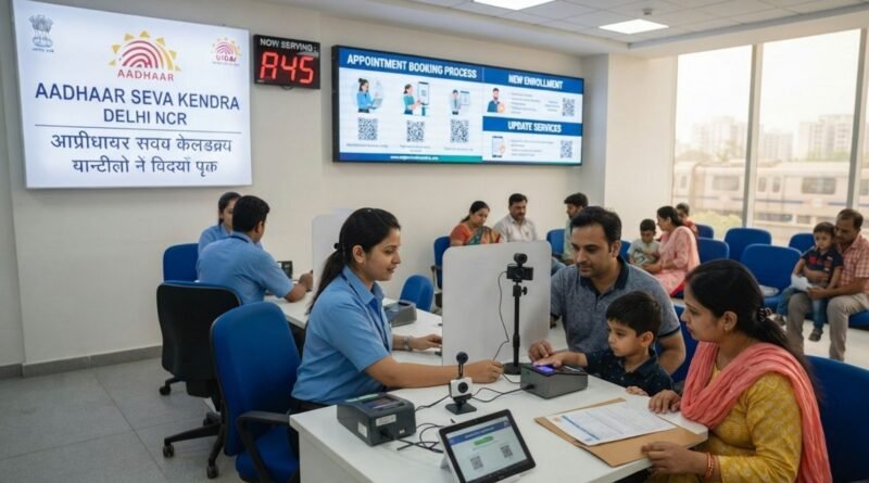 How to Book an Aadhaar Card Appointment in Delhi NCR