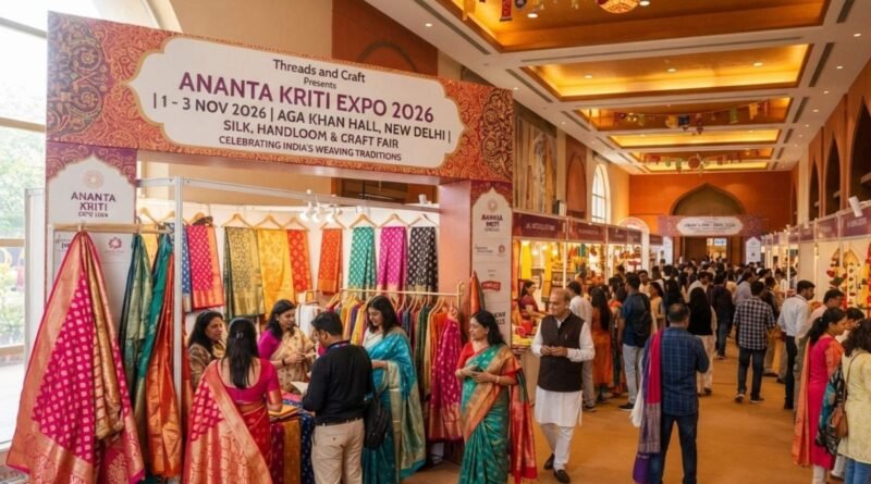Ananta Kriti Expo 2026: Delhi’s Free Silk and Handloom Fair
