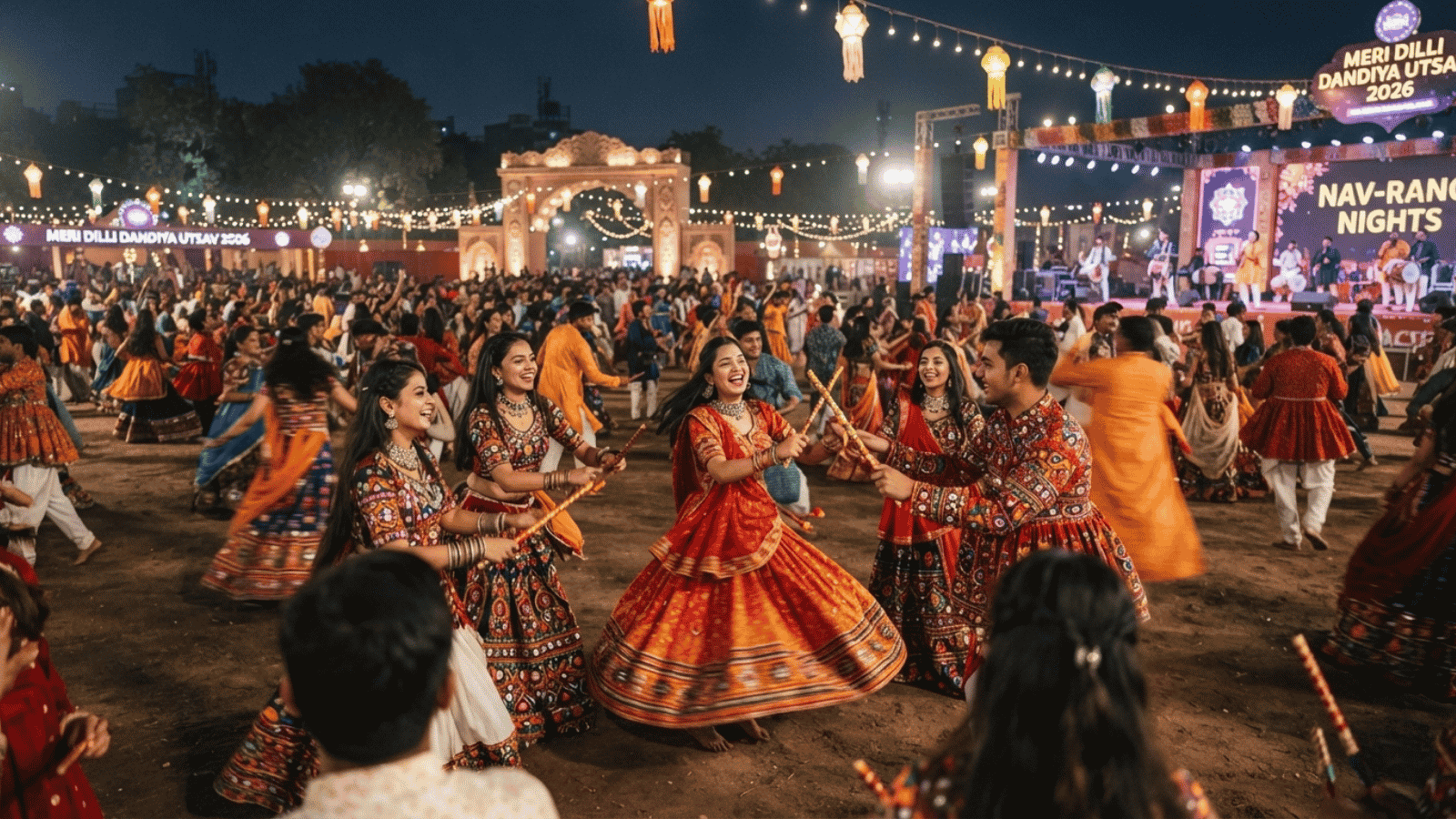 Final Delhi Garba Nights & Meri Dilli Dandiya Utsav 2026