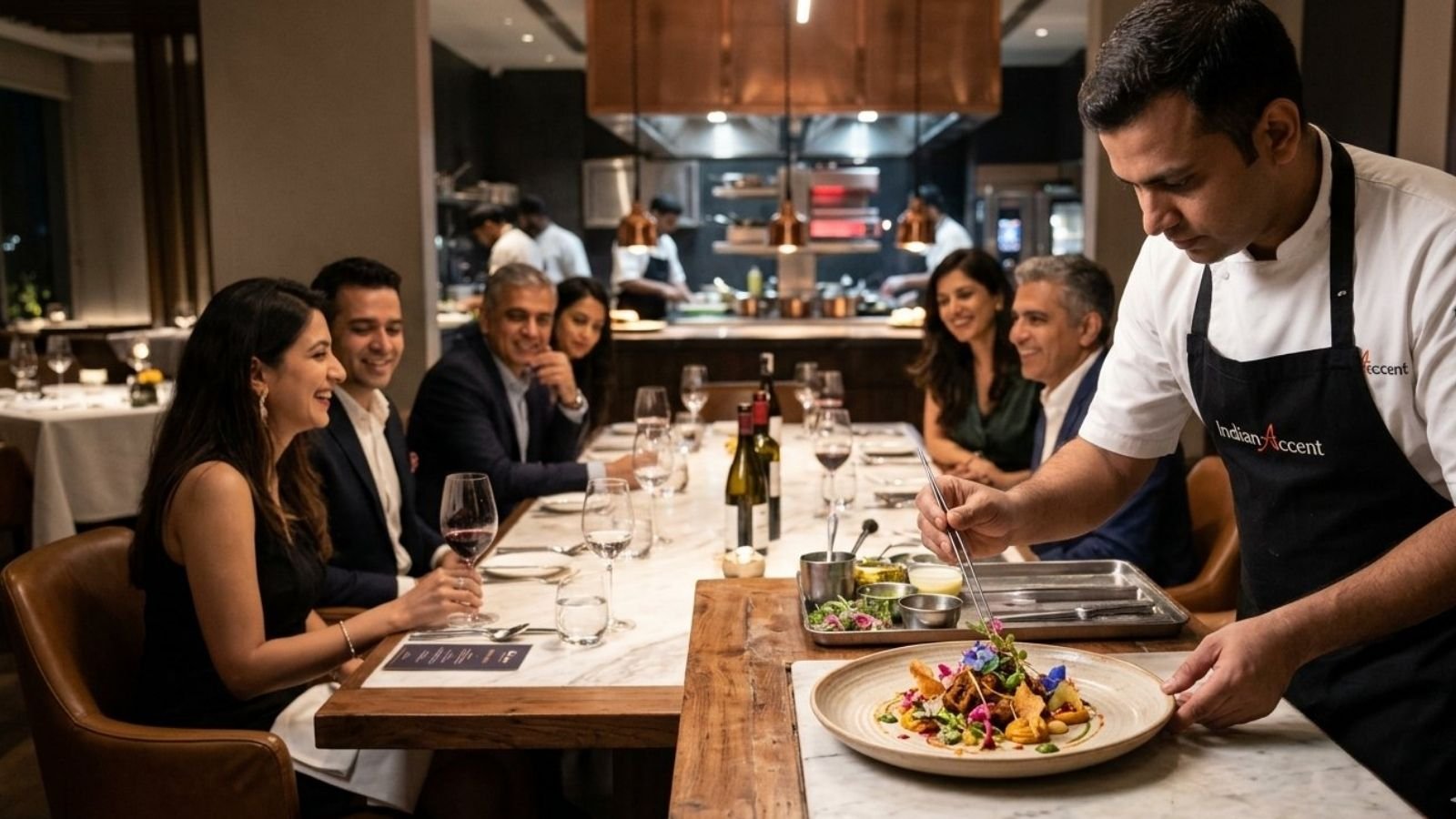 The Chef's Table at Indian Accent: Bespoke Dining Festival in Delhi