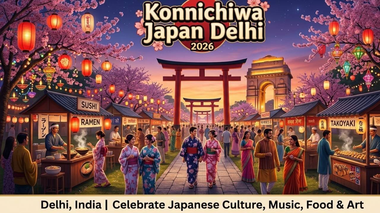 Konnichiwa Japan Festival 2026: Delhi’s Free Ticket Guide!