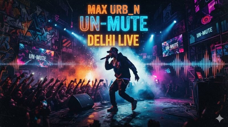 Max Urban Unmute Delhi 2026: Venue, Rap Lineup & Free Pass Guide