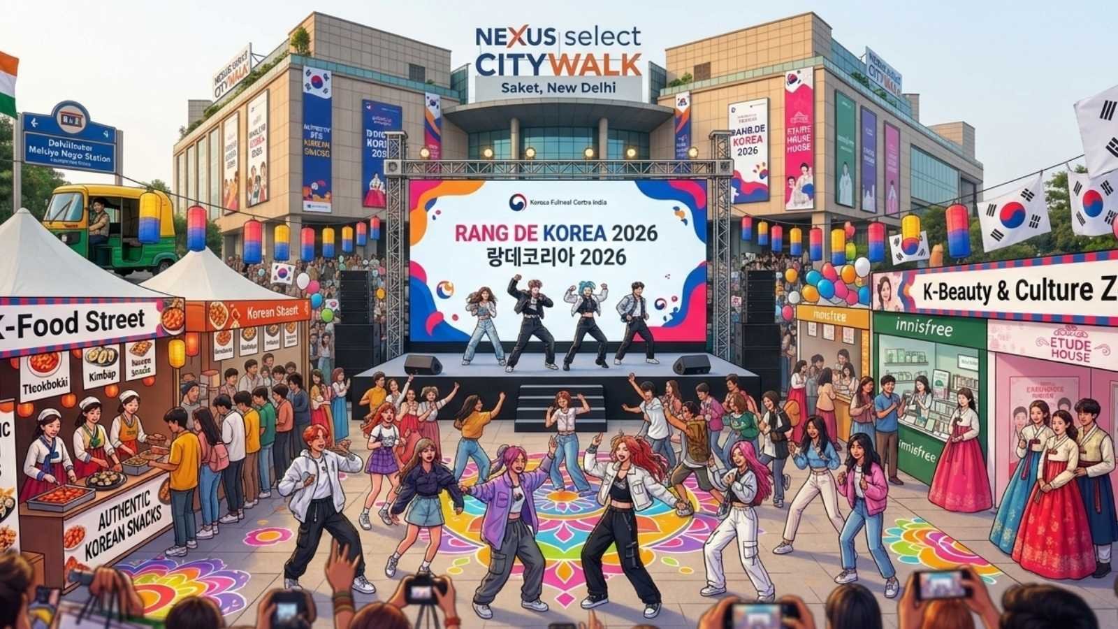 Why Delhi Can't Stop Talking About Rang De Korea Delhi?