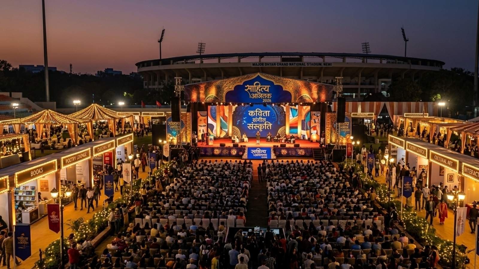 Sahitya Aajtak 2026: Venue, Free Passes, Lineup & Insider Tips